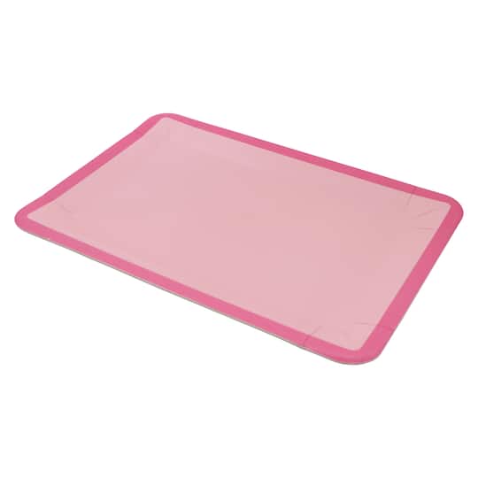 12 Packs: 2 ct. (24 total) 9" x 13" Pink Paper Trays by Celebrate It™